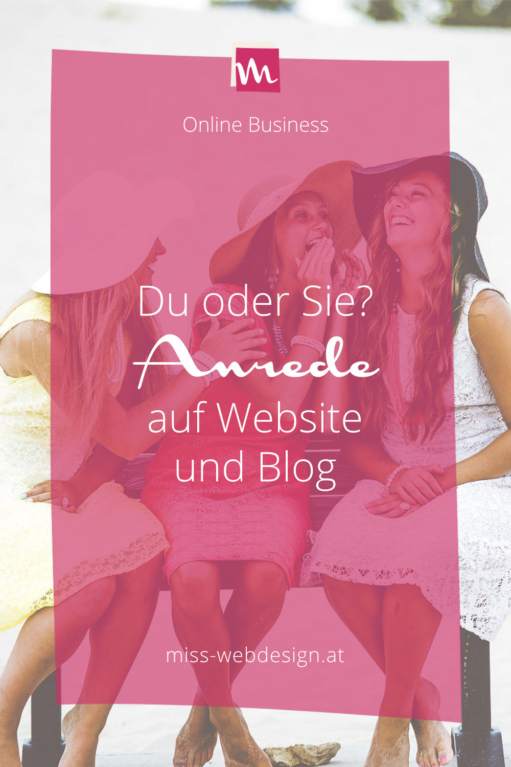 Die Richtige Anrede Auf Website Und Blog | Miss-webdesign.at