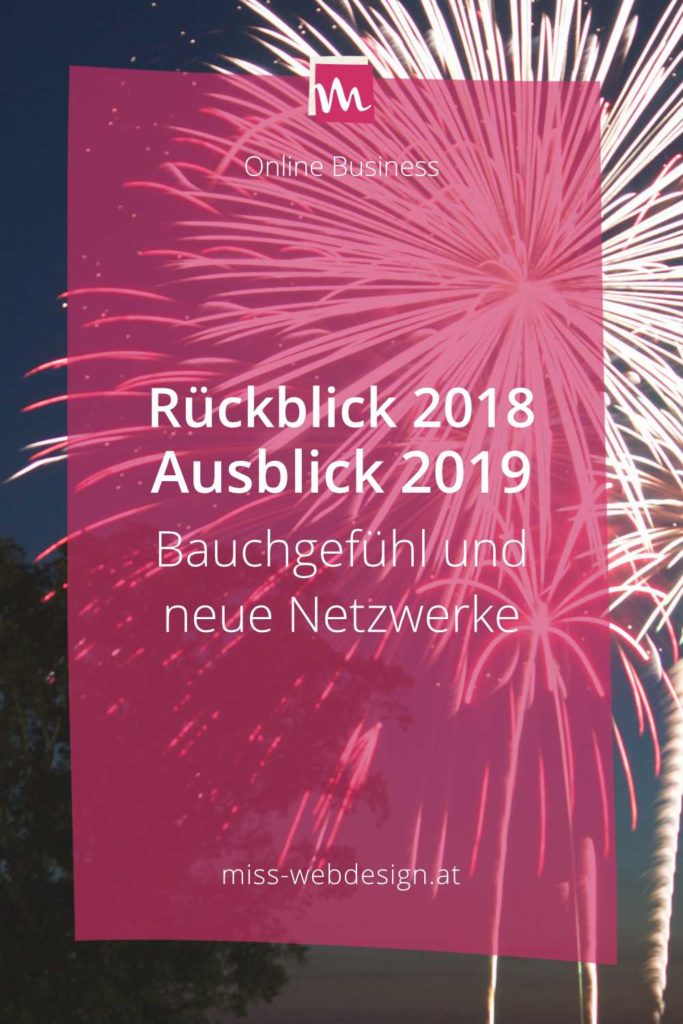 Online Business Rückblick 2018 und Ausblick 2019 | miss-webdesign.at