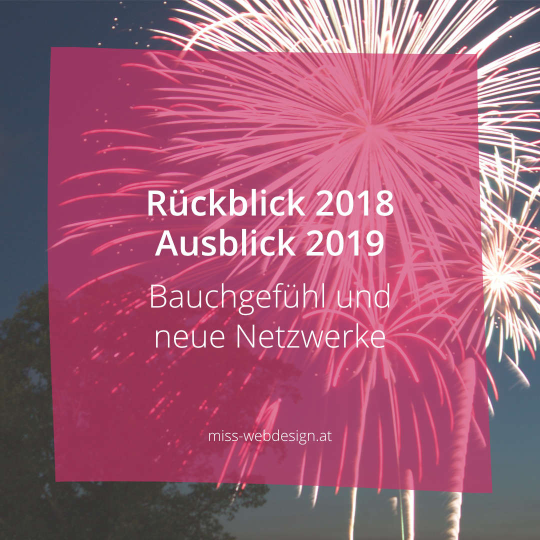 Rückblick 2018 – Ausblick 2019